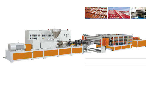 JWELL PVC ASA PMMA Sentetik Reçine Karo PVC Profil Ekstrüzyon Makine