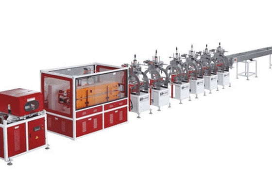 JWELL PS Plastik Köpük Resim Çerçevesi Yapma Makinesi PVC Profil Ekstrüzyon Makinesi