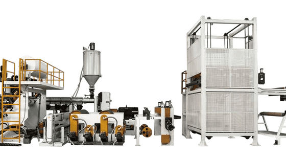132KW Köpük TPO PP Levha Üretim Hatları