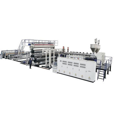 EVA PE PVC TPO Geomembran Suya Dayanıklı Levha Ekstrüzyon Makinesi