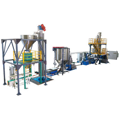 1000kg/h PLA PBAT Nişasta Dolgulu Biyo Plastik Bileşim Hattı