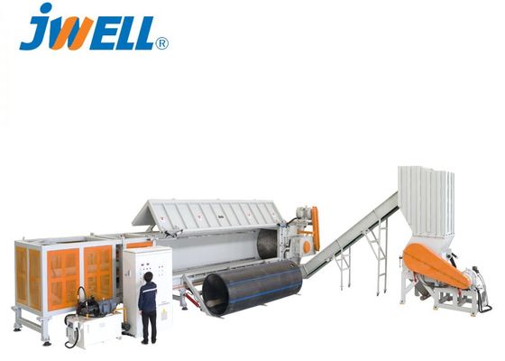 JWELL PE PP PVC PET PEEK Atık Plastik Geri Dönüşüm Makinası Ağır Güçlü Parçalayıcı
