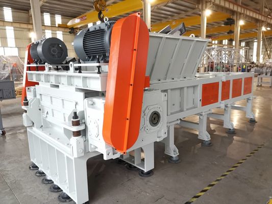 Hafif Tek Şaftlı Parçalayıcı Plastik Atık Geri Dönüşüm Makinaları