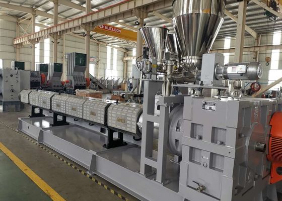 110kw PET Tek Vidalı Plastik Pet Şişe Geri Dönüşüm Makinası