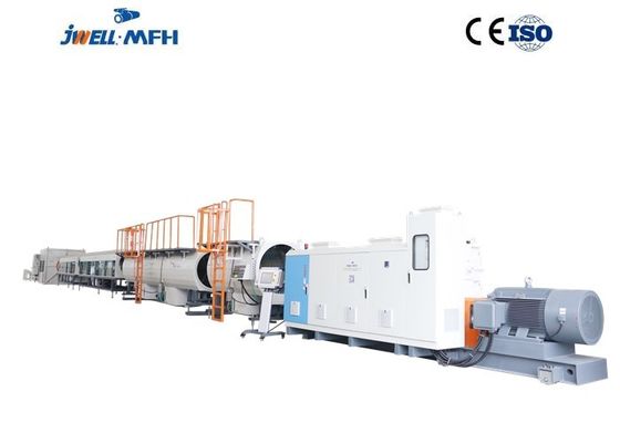 Kimyasal Sıvı Kablo Koruması İçin 110kw PP PE Boru Ekstrüzyon Makinesi