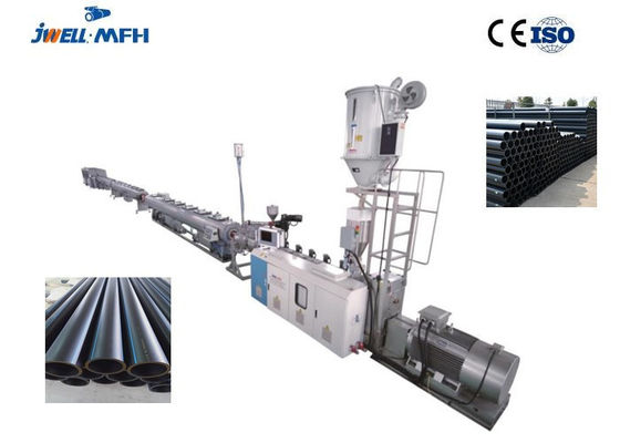 Kimyasal Sıvı Kablo Koruması İçin 110kw PP PE Boru Ekstrüzyon Makinesi