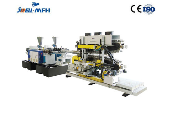 HDPE PP Çift Duvar Oluklu Dwc Boru Ekstrüzyon Makine