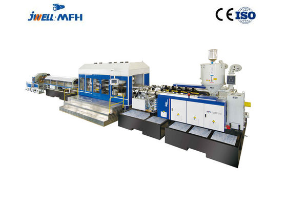 HDPE PP Çift Duvar Oluklu Dwc Boru Ekstrüzyon Makine