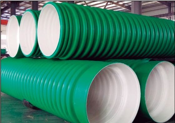 Siemens HMI HDPE PP DWC Çift Duvar Oluklu Boru Makinası
