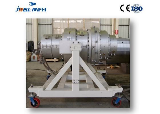 PS Boru Ekstrüzyon Makine Başına 55kw Tek Vidalı PE PP ABS PET