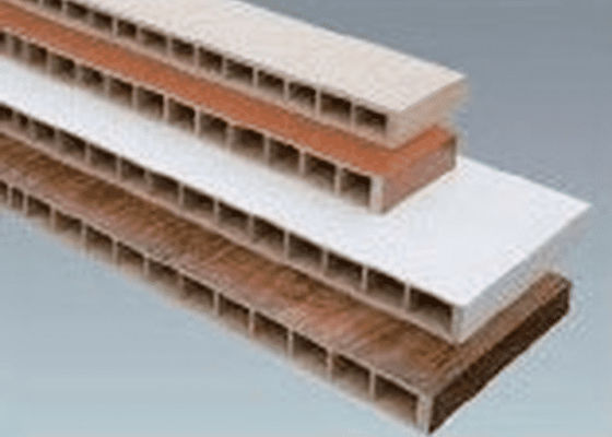 JWELL Ahşap Boş Kapı Wpc Pvc Profil Ekstrüzyon Makine