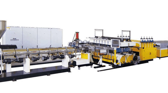 350kg H Kesit Plakası PE Pp İçi Boş Levha Ekstrüzyon Hattı