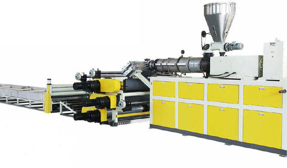 75KW Kompozit Döşeme LVT Sac Ekstrüzyon Hatları
