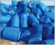 HDPE LDPE Mavi Tambur 2000kg h Dört Milli Parçalayıcı