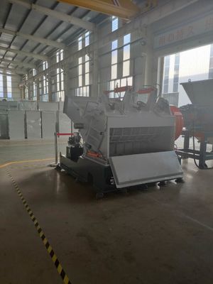 JWELL 1000kg / h Tepsi Plakalı Palet Geri Dönüşüm Makinası Kırıcı
