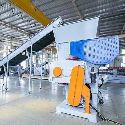 Atık Plastik Geri Dönüşüm İçin Evrensel Tek Şaftlı Parçalayıcı