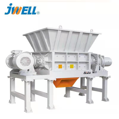 JWELL Atık Plastik Geri Dönüşüm Makinası İki Şaftlı Plastik Parçalayıcı
