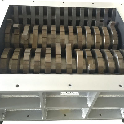 JWELL Atık Plastik Geri Dönüşüm Makinası İki Şaftlı Plastik Parçalayıcı