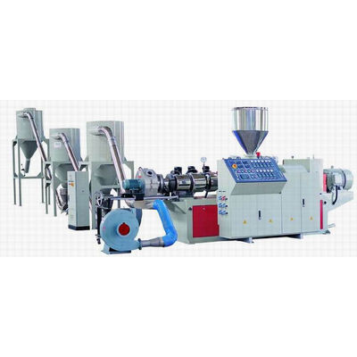 JWELL PVC Sayaç Konik Çift Vidalı Peletleme Makinesi Kırma