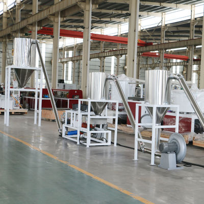JWELL PVC Sayaç Konik Çift Vidalı Peletleme Makinesi Kırma