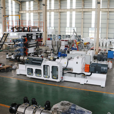 JWELL PVC Sayaç Konik Çift Vidalı Peletleme Makinesi Kırma