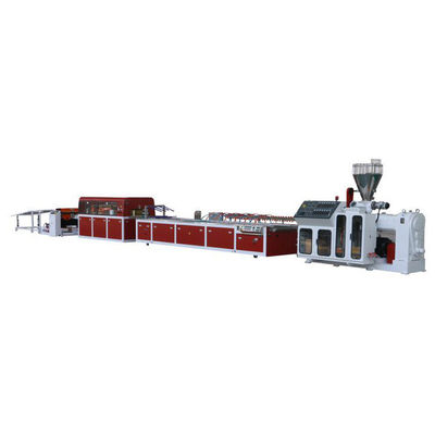 JWELL Çift Vidalı WPC PVC Profil Ekstrüzyon Makine Pencere çerçevesi Kapı Yapma Makinesi