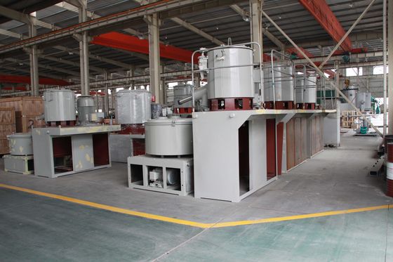 Renk Karışımı PVC WPC Plastik Toz Turbo Karıştırıcı