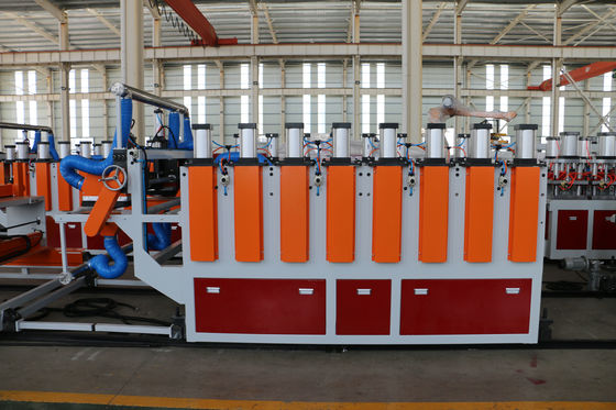 1220MM PVC WPC Kartı Ekstrüzyon Hattı Çift Vidalı 550kg / H