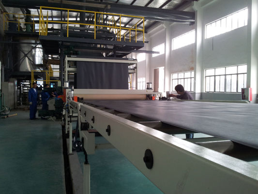 EVA PE PVC TPO Geomembran Suya Dayanıklı Levha Ekstrüzyon Makinesi