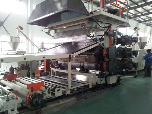 EVA PE PVC TPO Geomembran Suya Dayanıklı Levha Ekstrüzyon Makinesi