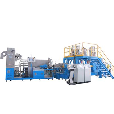 1000kg/h PLA PBAT Nişasta Dolgulu Biyo Plastik Bileşim Hattı