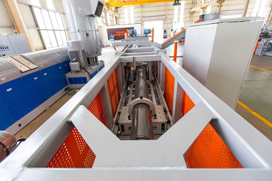 HDPE PVC PP Büyük Çaplı Boru Parçalayıcı Tüp Parçalama Kırma Makinesi