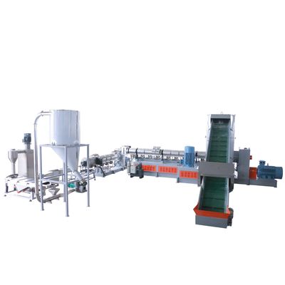 LDPE BOPP Plastik Film Geri Dönüşüm Üç Makine Entegre Peletleme Hattı