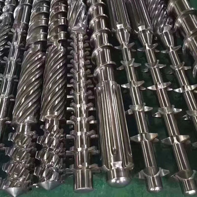 Extruder Tek Vidalı Çift Konik Vidalı Paralel Vidalı Namlu