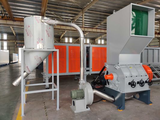 Sanayi Çöp İnşaat Atıkları Plastik Geri Dönüşüm Makinası Kırıcı