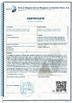 Çin CHANGZHOU DYUN ENVIRONMENTAL TECHNOLOGY CO.,LTD Sertifikalar